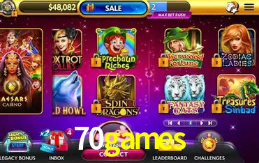 Descubra o Mundo do Cassino Online com 70games